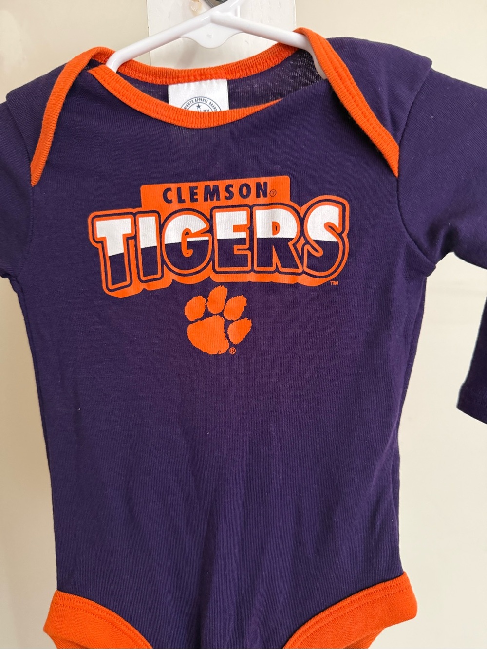 NWT Rivalry Threads Clemson Tigers Romper - Picture 4 of 9